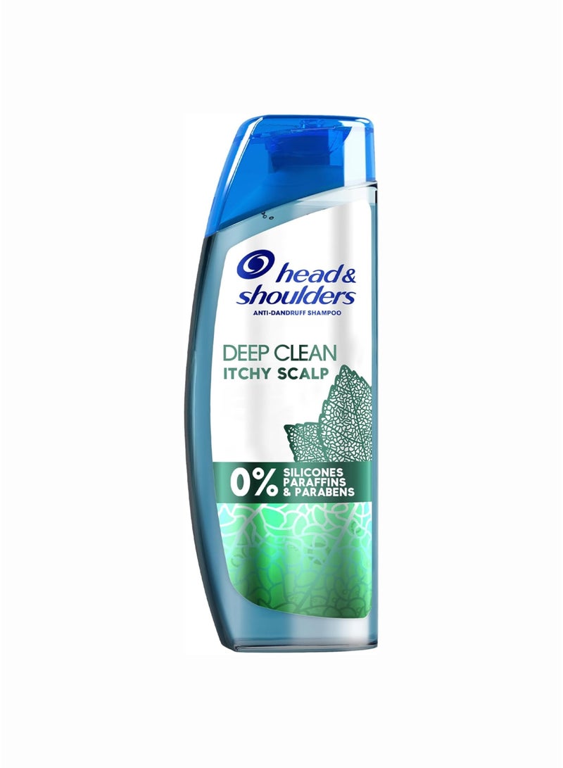Head & Shoulders Deep Clean for Severe Itchy Scalp, Anti-Dandruff Shampoo, Free of Silicones, Parabens and Paraffins - Image 1